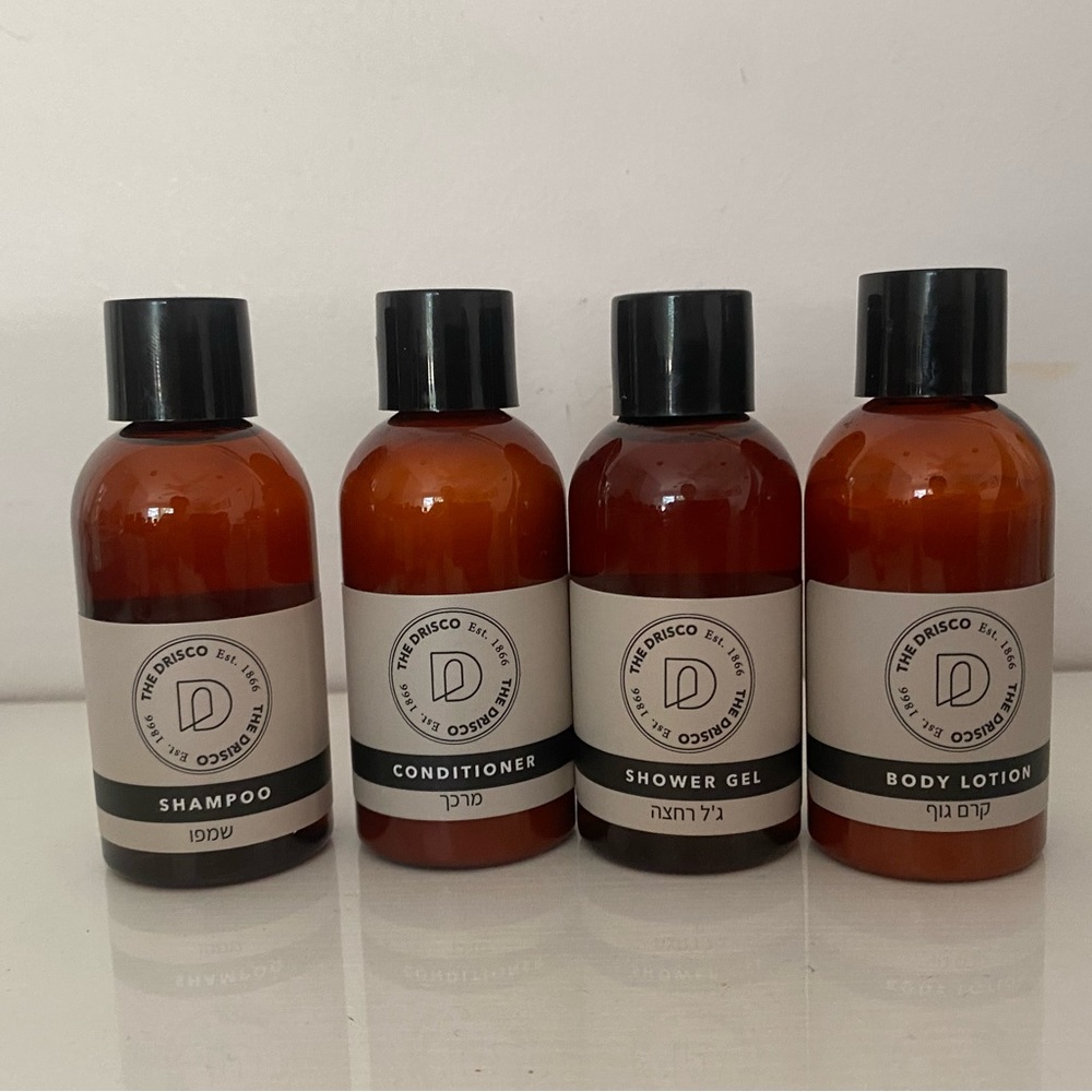 NWT The Drisco Hotel Travel Set (4 Bottles)